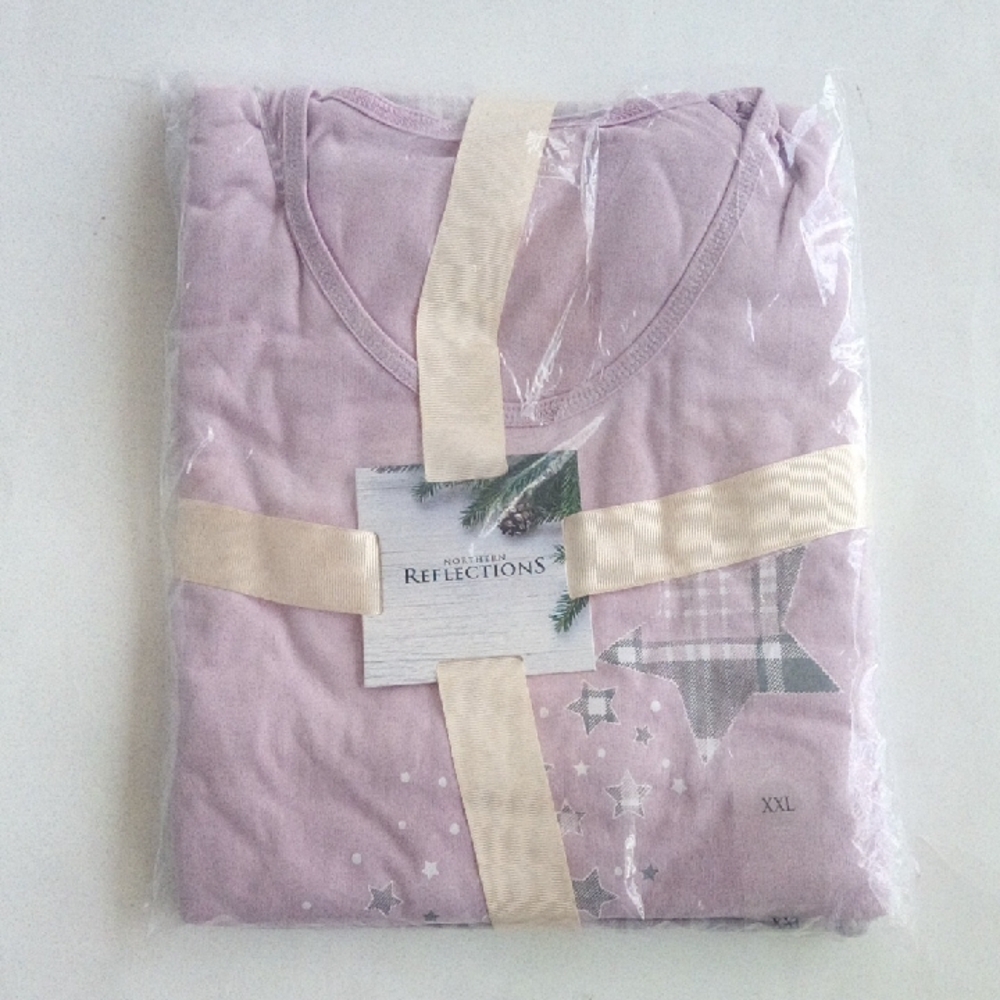 Northern Reflections Women's Intimates & Sleepwear Pajama- Light Purple Size XXL